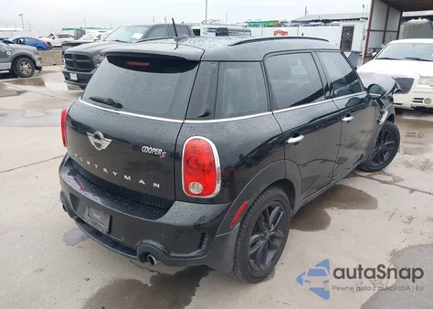 2016 Mini Countryman Cooper S z USA, uszkodzony, nr VIN WMWZC3C5XGWT09275